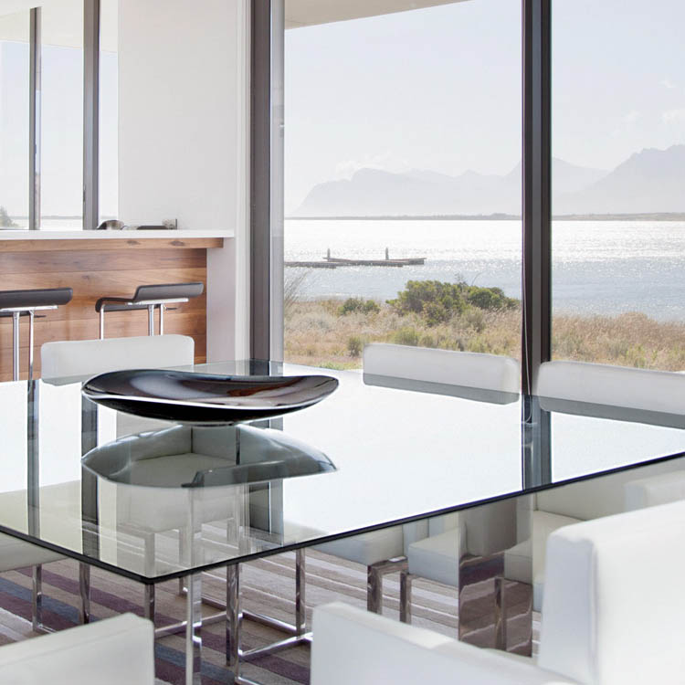 Custom supplied glass to suit table tops etc Menzies Glass